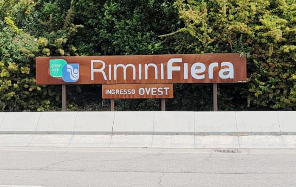 Ingresso ovest Rimini Fiera